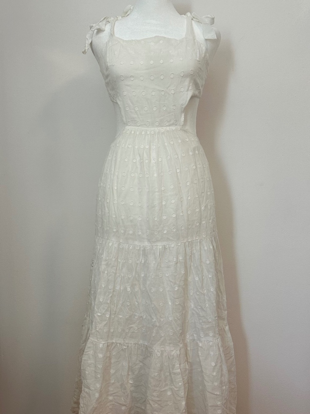 100% Cotton White Minkpink Dress